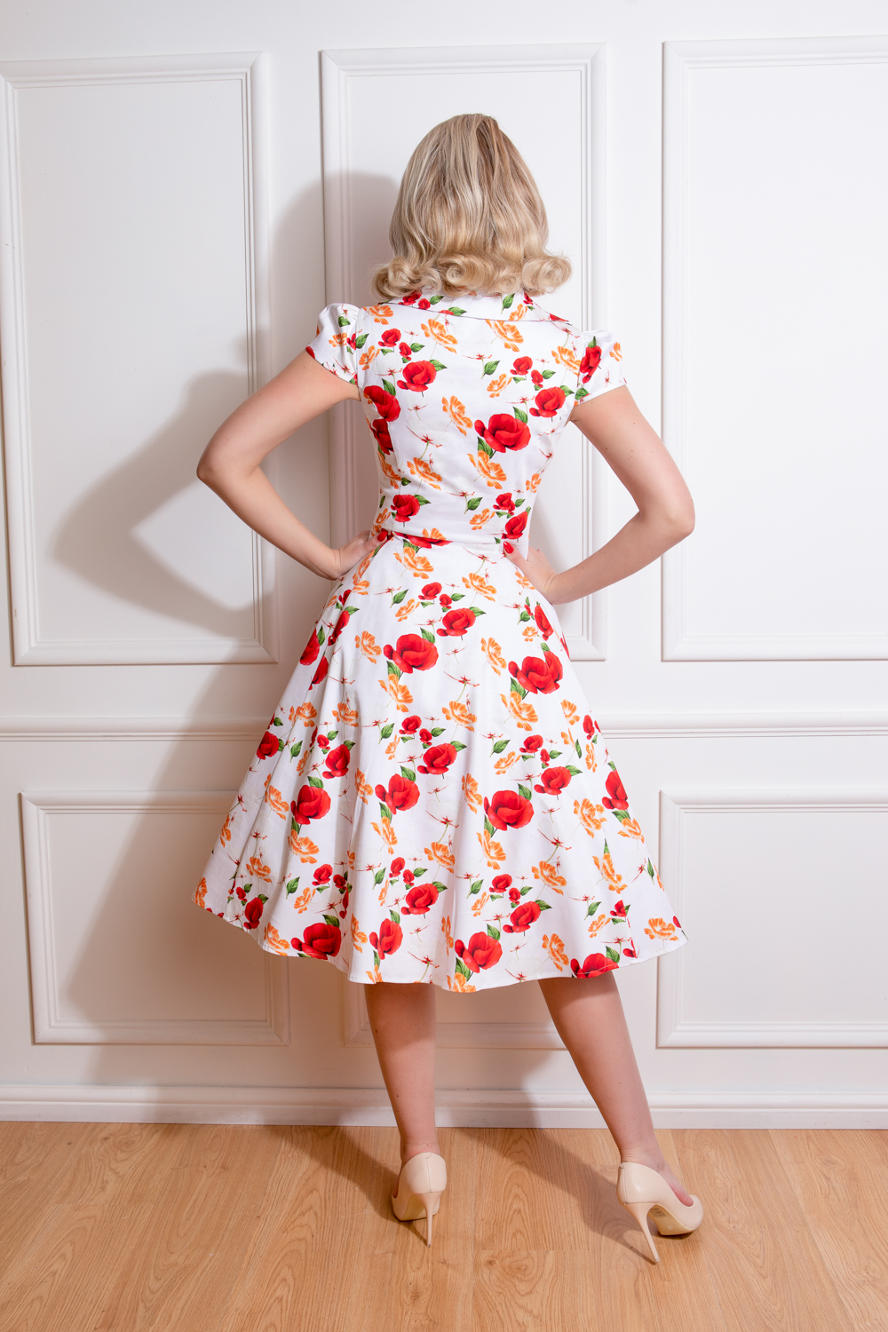 Tracy Floral Swing Dress